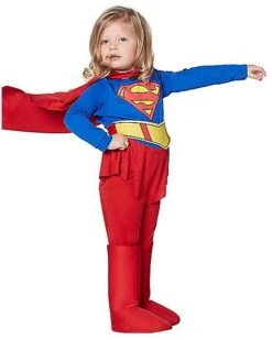 Toddler Supergirl Costume - Superman -Spirit Halloween 00189241 c