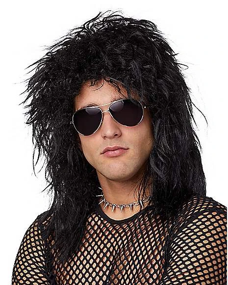 Black Rock Star Wig 1 Black Rock Star Wig