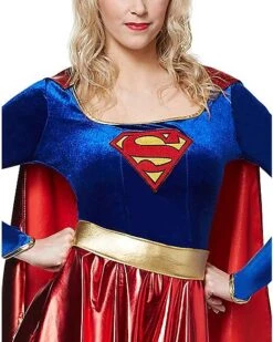 Adult Supergirl Costume - DC Comics -Spirit Halloween 01000959 c