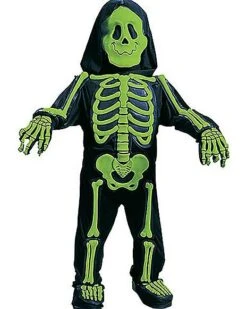 Toddler Totally Skelebones One Piece Costume -Spirit Halloween 01027960 b