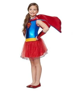 Kids Supergirl Tutu Costume - DC Comics -Spirit Halloween 01154079 c