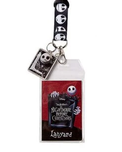 Nightmare Before Christmas Lanyard -Spirit Halloween 01163302 c