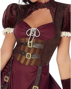 Adult Steampunk Dress Costume -Spirit Halloween 01215037 c