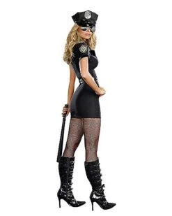 Adult Officer Anita Bribe Police Costume -Spirit Halloween 01218700 b