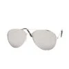 Silver Aviator Sunglasses