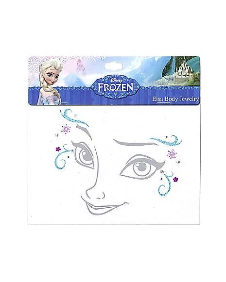 Elsa Face And Hand Decal - Frozen 2 Elsa Face And Hand Decal - Frozen - Image 2