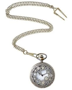 Steampunk Pocket Watch -Spirit Halloween 01256015 d