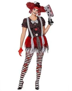 Adult Horror Clown Costume -Spirit Halloween 01264753 c