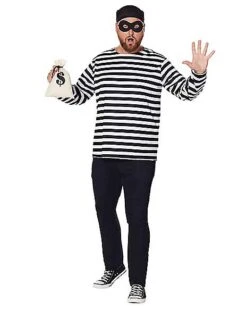 Adult Burglar Costume -Spirit Halloween 01297035 a