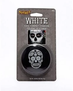 Skeleton White Face Powder