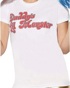 Daddys Lil Monster T Shirt - Suicide Squad -Spirit Halloween 01339092 c