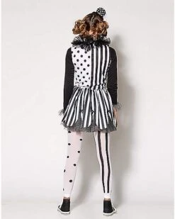 Adult Twisted Trickster Clown Costume -Spirit Halloween 01346444 d