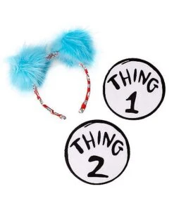 Adult Thing Tutu Dress Costume - Dr. Seuss -Spirit Halloween 01354620 c