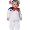 Baby Belly Stay Puft Marshmallow Costume - Ghostbusters