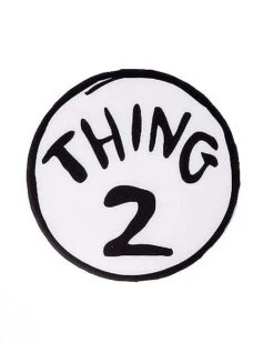 Adult Thing 1 And Thing 2 Romper Costume - Dr. Seuss 13 Adult Thing 1 And Thing 2 Romper Costume - Dr. Seuss -Spirit Halloween 01360056 c