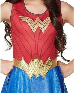 Kids Wonder Woman Costume Dress - DC Comics -Spirit Halloween 01363134 d