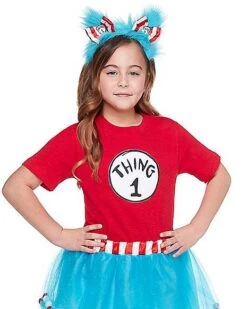 Thing 1-5 Glitter Patches - Dr. Seuss