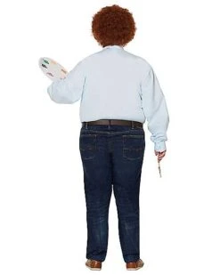 Adult Bob Ross Costume - Firefly -Spirit Halloween 01369651 d