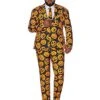 Adult Jack-O-Lantern Plus Size Suit