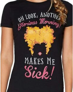 Glorious Morning T Shirt - Hocus Pocus -Spirit Halloween 01383710 c