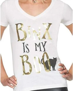 Binx Is My Boo T Shirt - Hocus Pocus -Spirit Halloween 01383769 c