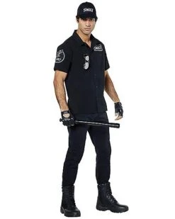 SWAT Costume Kit -Spirit Halloween 01385178 c