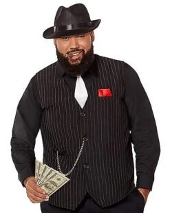 Gangster Vest -Spirit Halloween 01387521 f