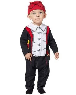 Baby Harry Potter Coveralls Costume And Hat 5 Baby Harry Potter Coveralls Costume And Hat -Spirit Halloween 01388164 c