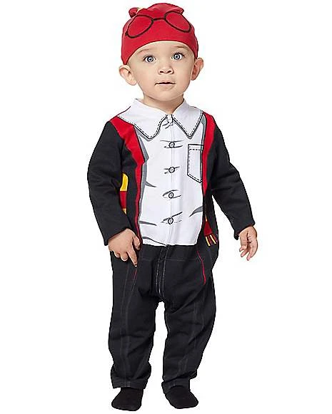 Baby Harry Potter Coveralls Costume And Hat 3 Baby Harry Potter Coveralls Costume And Hat - Image 3