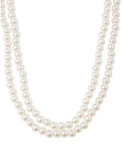 Faux Pearl Necklace -Spirit Halloween 01389675 e