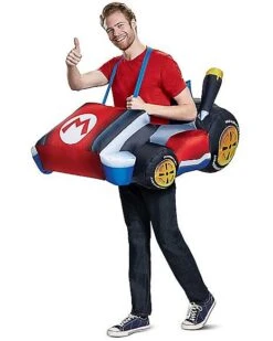Adult Mario Kart Inflatable Costume - Mario Kart