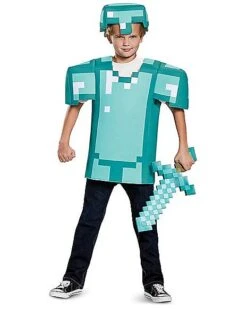 Kids Armor Shirt Set - Minecraft -Spirit Halloween 01396662 g