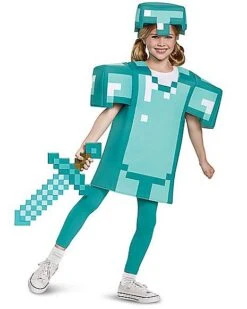 Kids Armor Shirt Set - Minecraft -Spirit Halloween 01396662 h