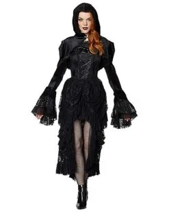 Hooded Capelet Jacket -Spirit Halloween 01398205 c