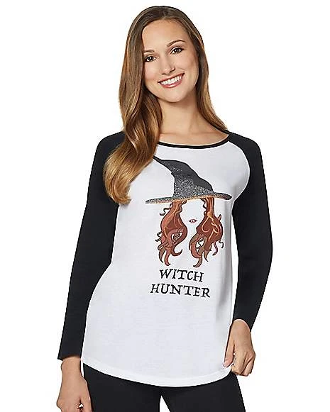 Dani Dennison Witch Hunter Long Sleeve T Shirt - Hocus Pocus 1 Dani Dennison Witch Hunter Long Sleeve T Shirt - Hocus Pocus