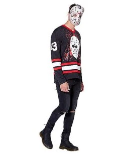 Jason Voorhees Hockey Jersey - Friday The 13th -Spirit Halloween 01405588 d