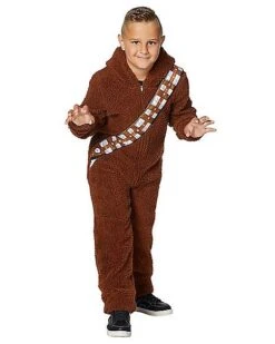 Kids Chewbacca One-Piece Costume - Star Wars -Spirit Halloween 01413137 c