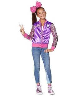 Kids JoJo Siwa Bomber Jacket -Spirit Halloween 01418086 c