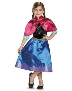 Kids Anna Classic Costume - Frozen