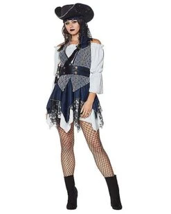 Adult Castaway Beauty Pirate Costume - The Signature Collection -Spirit Halloween 01434786 c