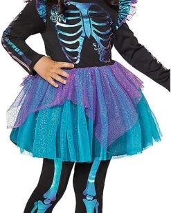 Toddler Oil Slick Skeleton Costume -Spirit Halloween 01436377 c