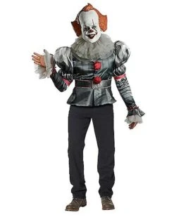 Adult Pennywise Costume Deluxe - It