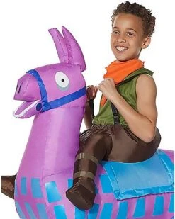 Boys Giddy Up Inflatable Costume - Fortnite -Spirit Halloween 01442144 c