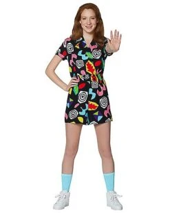 Adult Eleven Geometric Romper - Stranger Things