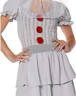 Adult Pennywise Dress Costume - It: Chapter Two -Spirit Halloween 01442730 d