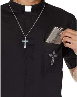 Priest Costume Kit -Spirit Halloween 01445113 c
