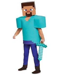 Kids Steve Costume Deluxe - Minecraft -Spirit Halloween 01448075 d