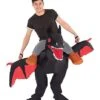 Adult Piggyback Dragon Inflatable Costume