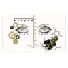 Steampunk Gear Face Decal Deluxe