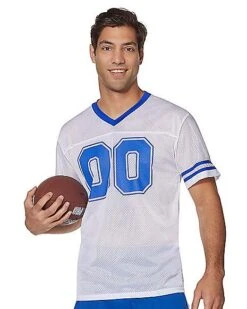 White Football Jersey